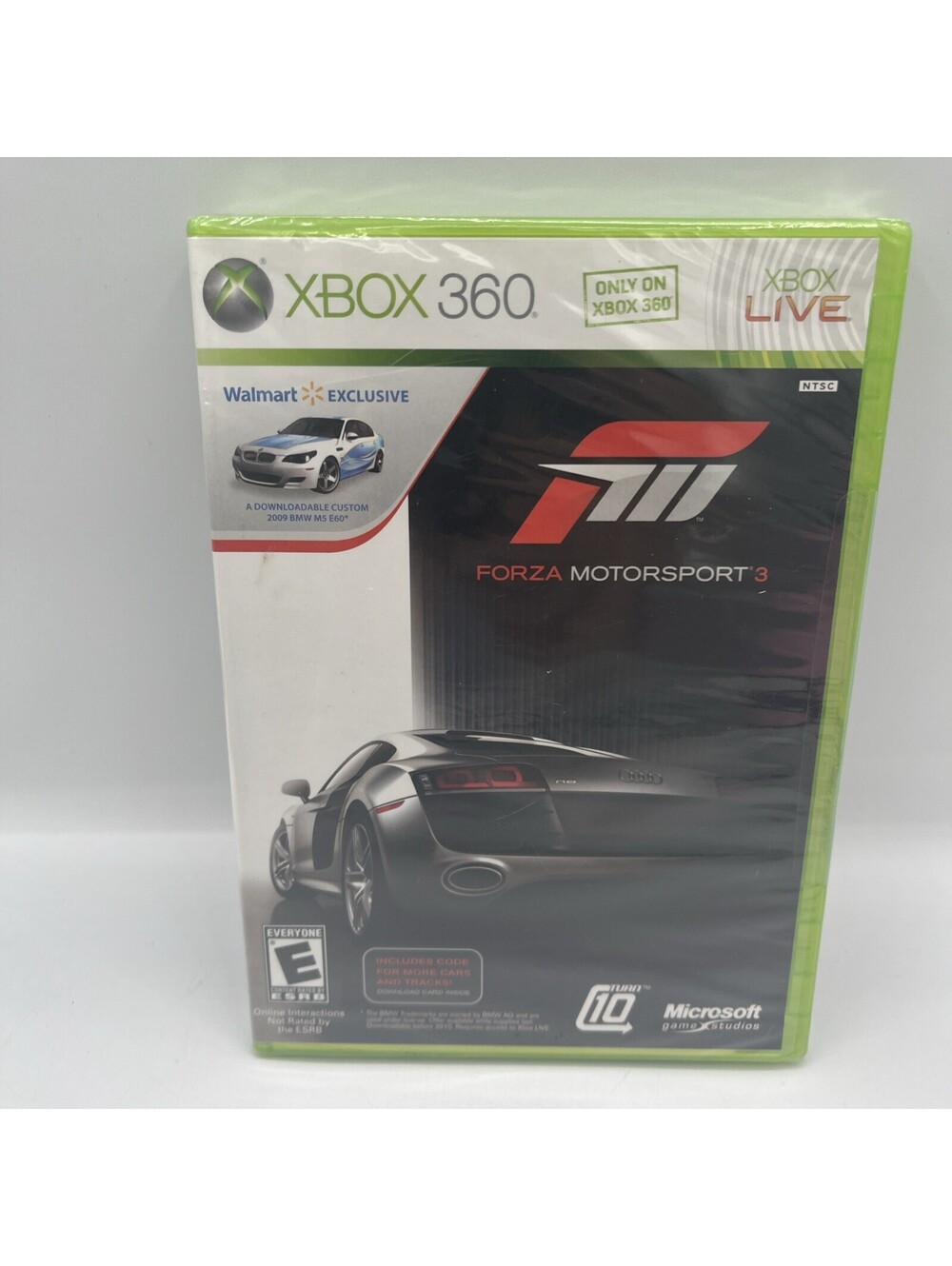 Forza Motorsport 3 (Microsoft Xbox 360, 2009) Walmart Exclusive Brand New Sealed